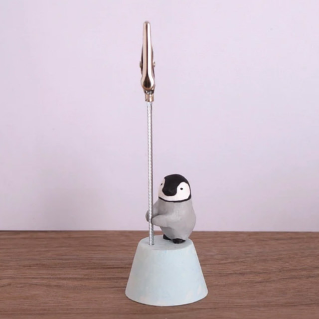 ペンギンのメモスタンド